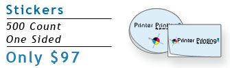 Sticker Printing Sale